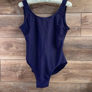 NWOT Islander One Piece Swimsuit Suit Navy Blue Size 8